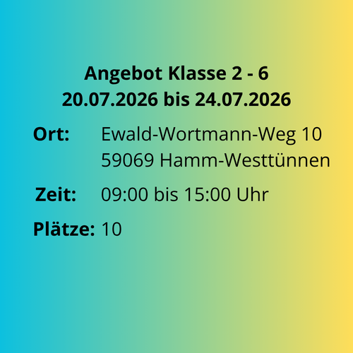 anmeldung klasse 2-6